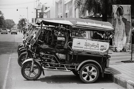 Tuk Tuks - Vientiane - Apr 2024 - Nikon FA - 50mm f1pt2 - Neopan SS.jpeg