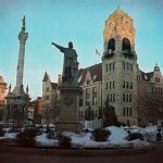 5607-009 - Civil War memorial - Christopher Columbus - Lackawanna County Courthouse.jpg