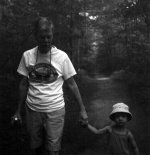 Dad and Zora Walk in the Woods.jpg