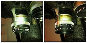 Elmar 100 & Focotar 100 & tube.jpg