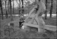 Woman blindfolding Man in Tuilerie Gardens.jpg