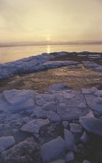Sunrise and Ice Illinois River Peoria.jpg