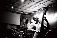 Bassist Minh's Jazz Club Hanoi B+W.jpg