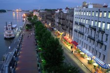 Savannah River Street at Night 2014 rff.jpg
