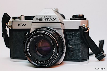 Pentax KM with 50mm f:2  SMC Pentax-M lens.jpg